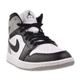 thumbnail image 2 of Jordan 1 Mid Men's Shoes White/Black-Light Smoke Grey dq8426-101, 2 of 6