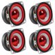 thumbnail image 1 of ACEIRMC 4 altavoces de audio estéreo de rango completo de 4 ohmios y 5 W para reemplazo de Arduino (4 unidades), 1 of 5