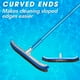 thumbnail image 5 of Cabezal de cepillo para piscina de alta resistencia, cerdas de acero inoxidable para una limpieza eficiente de pisos y paredes, clip EZ para una fijación rápida al poste, 5 of 5