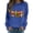 Blue, variant on Aayomet Hoodies For Women Hoodies for Women Casual Long Sleeve Solid Pullover Tops Loose Sweatshirt with Pocket,Black S