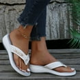 thumbnail image 5 of Patlollav Womens Sandals Women Fashion Casual Sandals Shoes Outdoor Flip Flops Beach Wedges Slippers, 5 of 5