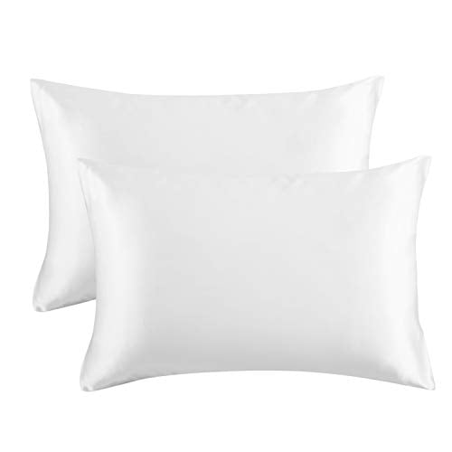 20X26 Inches Bedsure Satin Pillowcase For Hair And Skin 2-Pack King Size 