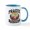 White/Blue Inside, variant on CafePress - Prague Czech Republic Mug - 11 oz Ceramic Mug - Novelty Coffee Tea Cup
