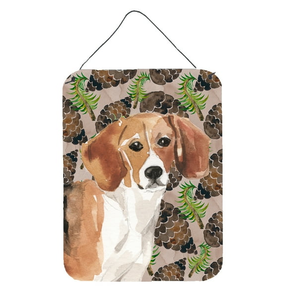 Beagle Pine Cones Wall or Door Hanging Prints