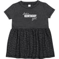 thumbnail image 3 of Inktastic Just a Kentucky Girl Born and Raised Girls Baby Dress, 3 of 5