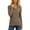 Brown, variant on PMVFHDE Long Sleeve Ribbed Knit Pullover Sweater Soft Brushed Turtleneck Top Casual Comfortable 2025 Winter Fall Fashion V Neck womens sweater Green，XXL
