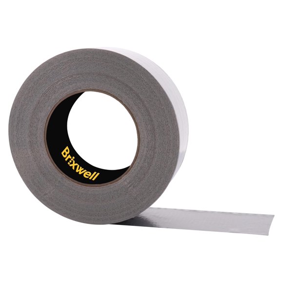 Brixwell 6 Rolls - Duct Tape Professional Grade 1.88 Inch Wide x 60 Yard Long Made in The USA