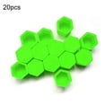 thumbnail image 1 of 20pcs Car Bolt Caps Wheel Nuts Silicone Covers Practical Hub Screw Cap Protector Orange 21mm, 1 of 5
