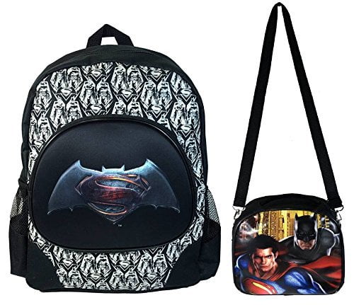 DC Comics Batman Vs Superman DAWN OF JUSTICE BACKPACK Back To School Bag 