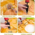 thumbnail image 5 of Inflatable Buoy, Pineapple Swimming Hoops PVC Backrest Design Large Buoy, Inflatable Pineapple Swimming Ring_Perfect Gift, 5 of 5