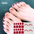 thumbnail image 1 of PVCS Foot Stickers Foot Nail Stickers Waterproof For Female DIY Nail Decoration Art, 1 of 2