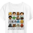 thumbnail image 3 of Star Wars - Yoda and Friends Face Grid - Women's Short Sleeve Classic Fit Tee, 3 of 5