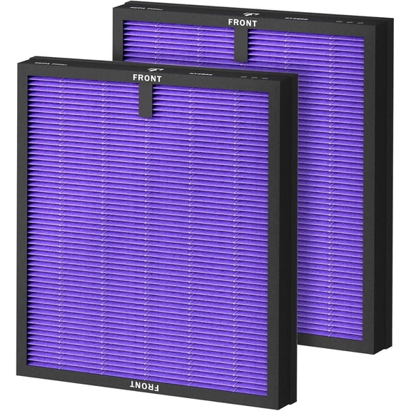 2 Pack HY4866 Genuine Air Purifier Replacement Filter for HY4866 Air Purifier, Multifunction Version