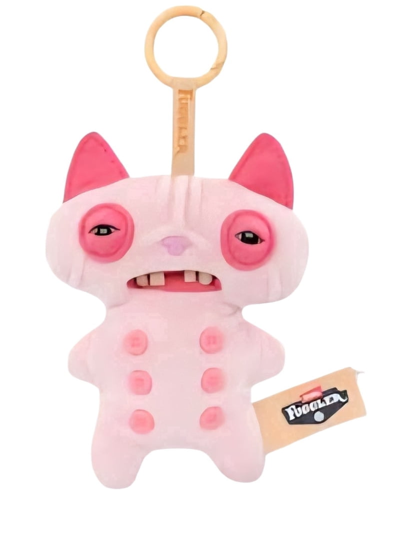 Fuggler Alley Cats Bag Charm Plush Keyring - Wrinkle McStinkles