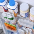 thumbnail image 4 of Awdenio Storage box hanger small vinegar package mini small storage rack 2 pack, 4 of 9