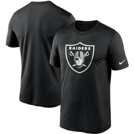 Men's Nike Black Las Vegas Raiders Logo Essential Legend Performance T-Shirt