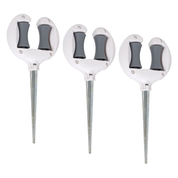 Kitchen Storage Hose Guide Spike Holder, Garden Hose Guide Holder Top Pulleys for Backyard