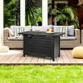 thumbnail image 3 of Topbuy Outdoor 60,000 BTU Fire Pit Table Patio Propane Heater w/Door & Table Cover, 3 of 6