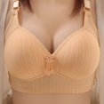 thumbnail image 2 of Clearance Sale 2025 Bra Women Clearance Lace Back Button Shaping Cup Adjustable Shoulder Strap Large Size Bra, 2 of 3