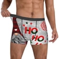 thumbnail image 2 of Kdxio Men's Boxer Briefs with Cute Santa Print - Comfortable and Breathable Underwear for Everyday Wear, 2 of 7