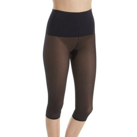 

Women s Rago 9240 Power Lites Shaping Wide Band Capri Pant Liner (Black S)