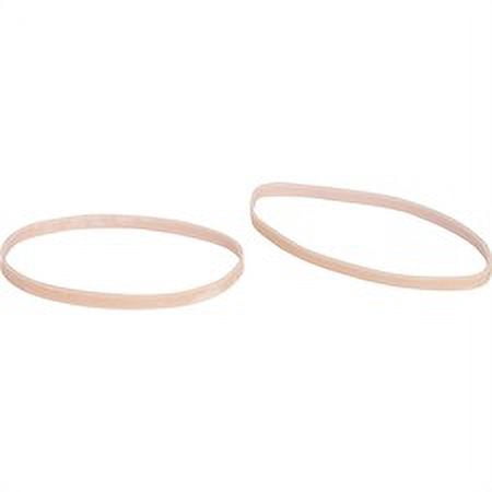 Business Source Rubber Bands - 3" Length - 125 mil Thickness - 237 / Pack - Natural | Bundle of 5