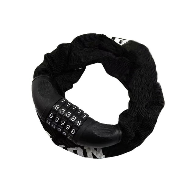 Lock 32 Ft Chain Lock with 5-Digit Resettable Combination for Scooters Motorcycles Doors and Fences High Security 6mm Thick