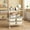 White, variant on Barara King Storage Cart, Organization Storage Cart,4 Drawers Shelves Rolling Storage Cart Rack-Hot Pink