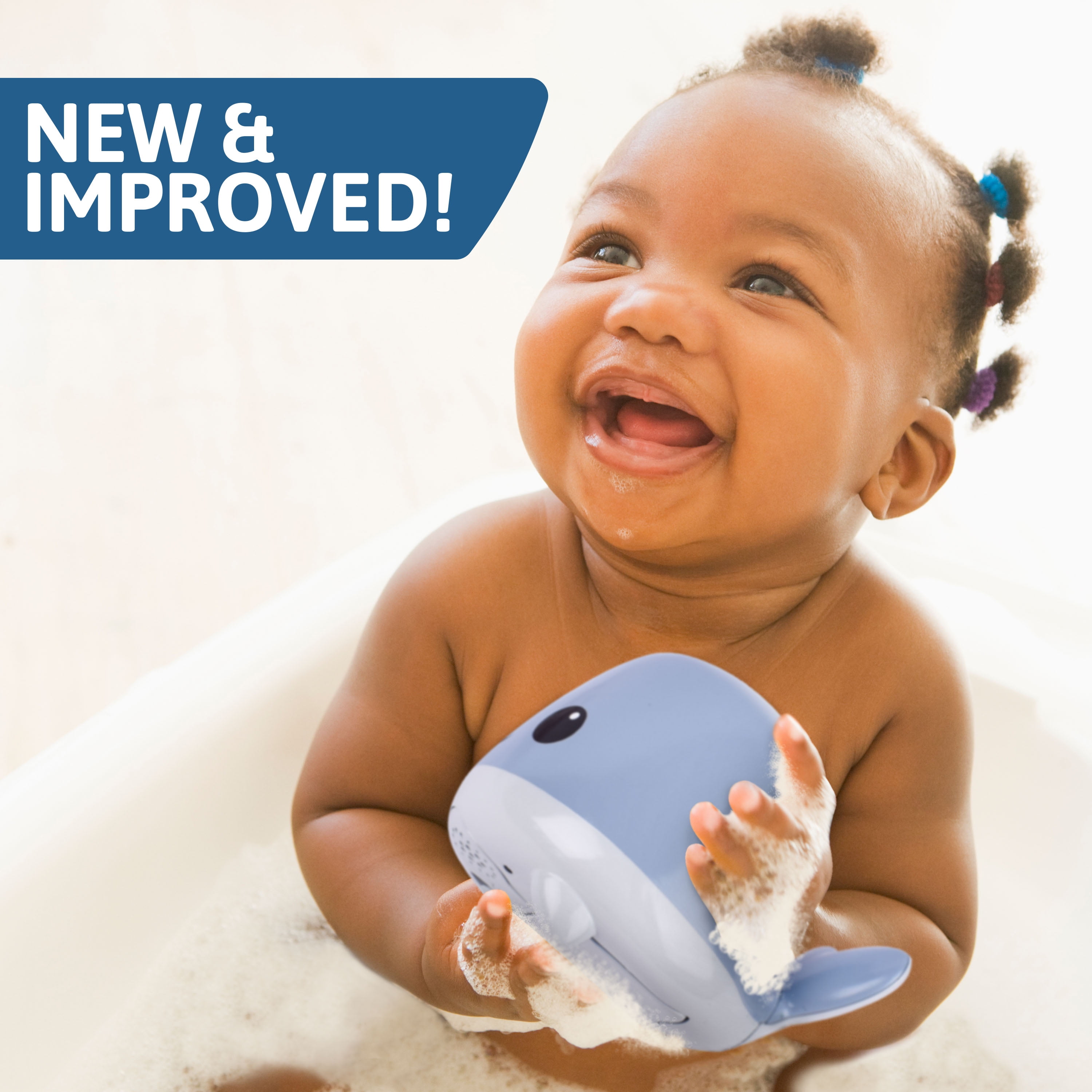 Hopscotch Lane Whale Light up Fountain Bath Toy, Baby &Toddler 6 Months and Older, Unisex