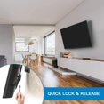 thumbnail image 2 of MountFTV Support Mural Inclinable Profil Bas pour TV 32-82 Pouces LED LCD OLED Écran Plat avec 600x400 Supporte jusqu'à 132lbs, 2 of 6