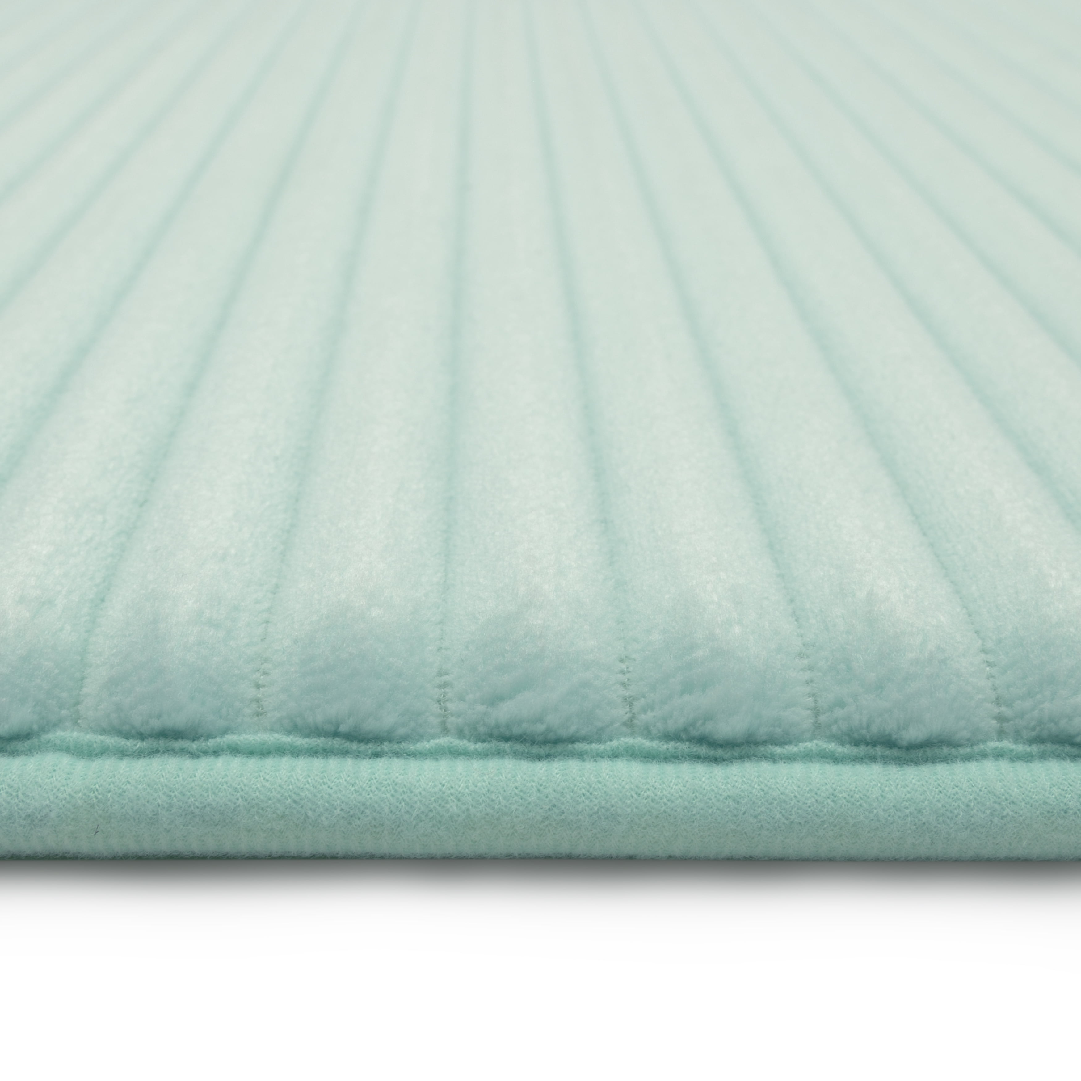 Mainstays Performance Quick Dry Memory Foam Bath Mat, Classic Mint, 20" x 30"