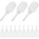 thumbnail image 2 of 10 unidades de 200 ml de botella aplicadora de ducha de enema transparente desechable portátil, herramienta de limpieza anal para mujeres y hombres (transparente), 2 of 2