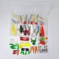 thumbnail image 3 of Artificial Fishing Lures Set Assorted Tackle with Hard and Soft Baits Metal Hooks Spoon Lures kit Crank Popper, 3 of 9
