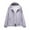 Purple, variant on shqvo Women's Lightweight Casual Jacket Hooded Zip Up Outerwear Loose Fit Spring Fall Coat For Daily Outdoor Wear Comfortable Stylish