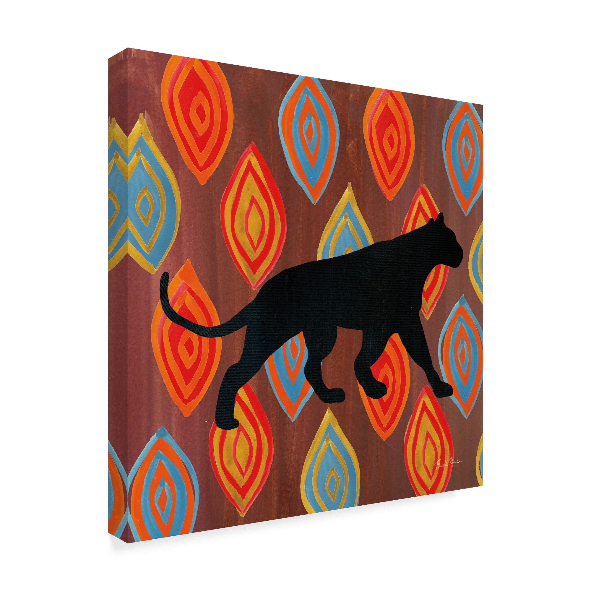Trademark Fine Art 'African Animal II' Canvas Art by Farida Zaman
