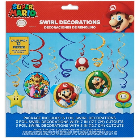 Super Mario  Hanging Party  Decorations  Party  Supplies  