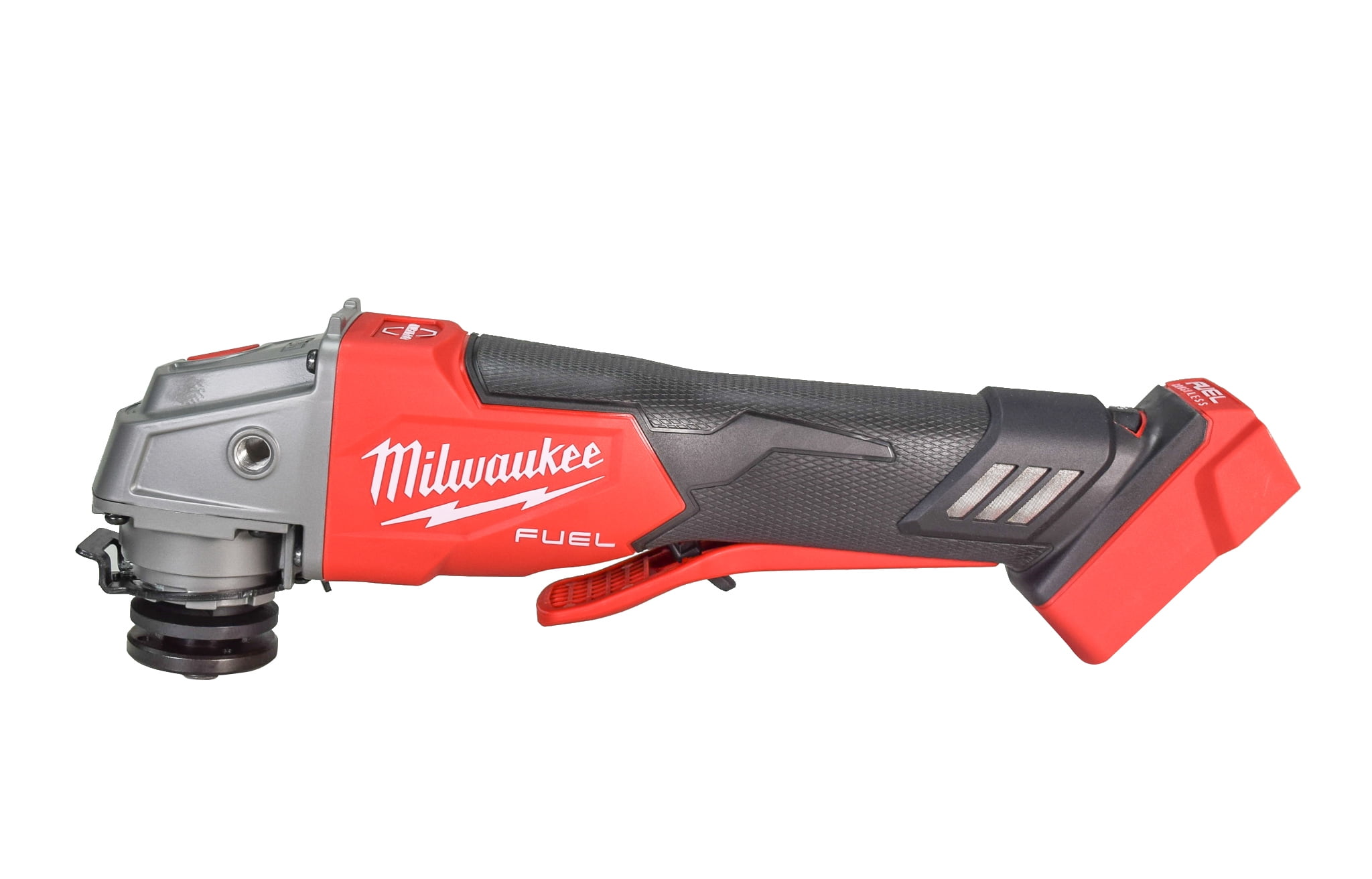 Milwaukee 2888-20 18V Fuel 4-1/2" / 5" Cordless Variable Speed Braking Grinder, Paddle Switch No-Lock