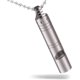 thumbnail image 1 of RV Silbato de emergencia al aire libre de titanio, collar con silbato fuerte EDC para BRILLAR Rojo Verde, 1 of 5