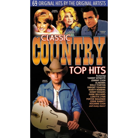 CLASSIC COUNTRY TOP HITS-4 CD SET