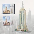 thumbnail image 6 of 3819-Piece Empire State Building Block Set - Realistic Miniature Architecture Model Kit, Collectible Landmark Building Toy for Adults, Perfect Home Decor Gift, 6 of 7
