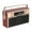 Gold, variant on Wireless Bluetooth-Compatible5.0 Retro Wood Speaker Bass Outdoor Stereo Sound Box Vintage Soundbar ,Quality Sound