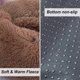 thumbnail image 5 of Cama redonda para perros y gatos, felpa suave y cómoda, donut, gato, cachorro, cálida cama suave para dormir en invierno, 40 cm JFHHH pequeña, 5 of 5