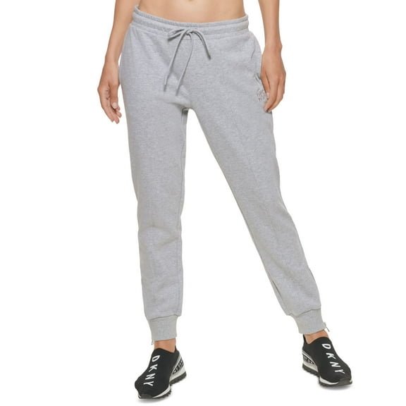 DKNY Womens Cotton Drawstring Jogger Pants