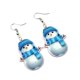 thumbnail image 1 of Pendientes para mujer, regalos para mujer, pendientes colgantes con gancho navideño, joyería para fiesta navideña, pendientes de moda., 1 of 3