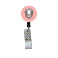 thumbnail image 1 of Damier Rose Saluki Badge Rétractable, 1 of 1