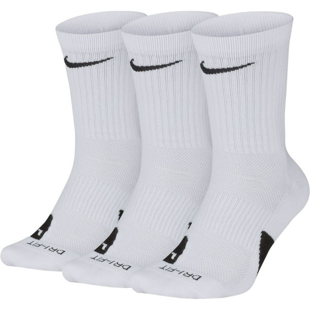 Nike - Nike Elite Basketball Crew Socks 3 Pack - Walmart.com - Walmart.com