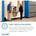 thumbnail image 3 of Elkay EZS8WSLK EZH2O Bottle Filling Station with Single ADA Cooler, Non-Filtered 8 GPH, 46.30 x 18.30 x 19.00 inches, Light Gray Granite, 3 of 4
