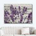 thumbnail image 2 of wall26 Canvas Print Wall Art Bouquet of Lavender Flowers on Wood Panels Floral Flower Photography Modern Art Rustic Scenic Relax/Calm Multicolor for Living Room, Bedroom, Office - 24"x36", 2 of 5