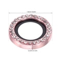 thumbnail image 2 of DEEPCRAFF 2Pcs Pink Camera Lens Protective Covers Fingerprint Resistance for Smartphone Users, 2 of 6