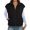 Black, variant on TIANZEN Knit Zip Front Vest Sleeveless Oversized Outerwear With Side Pockets Casual Layering Cardigan And Coat Women 16 plus Size Womens Coats